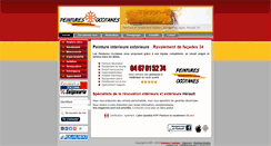 Desktop Screenshot of peinturesoccitanes.fr